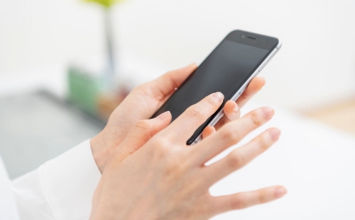 アプリで簡単連絡